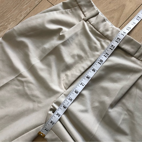 Zara High Waisted Wide Leg Pants in Oyster White Size M - Picture 6 of 11
